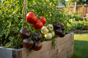 Slicer Tomato Seed Collection Raised Bed