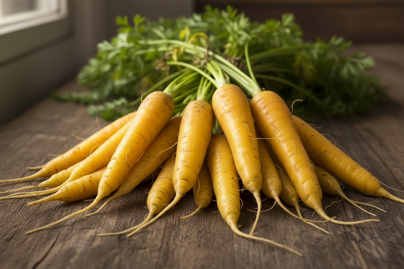 Solar Yellow Carrot — Harvest