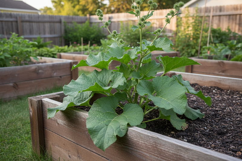 Takinogawa Long Burdock in Raised Bed