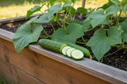 Tendergreen Burpless - Raised Bed Harvest