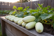 White Wonder - Harvest on Raised Bed